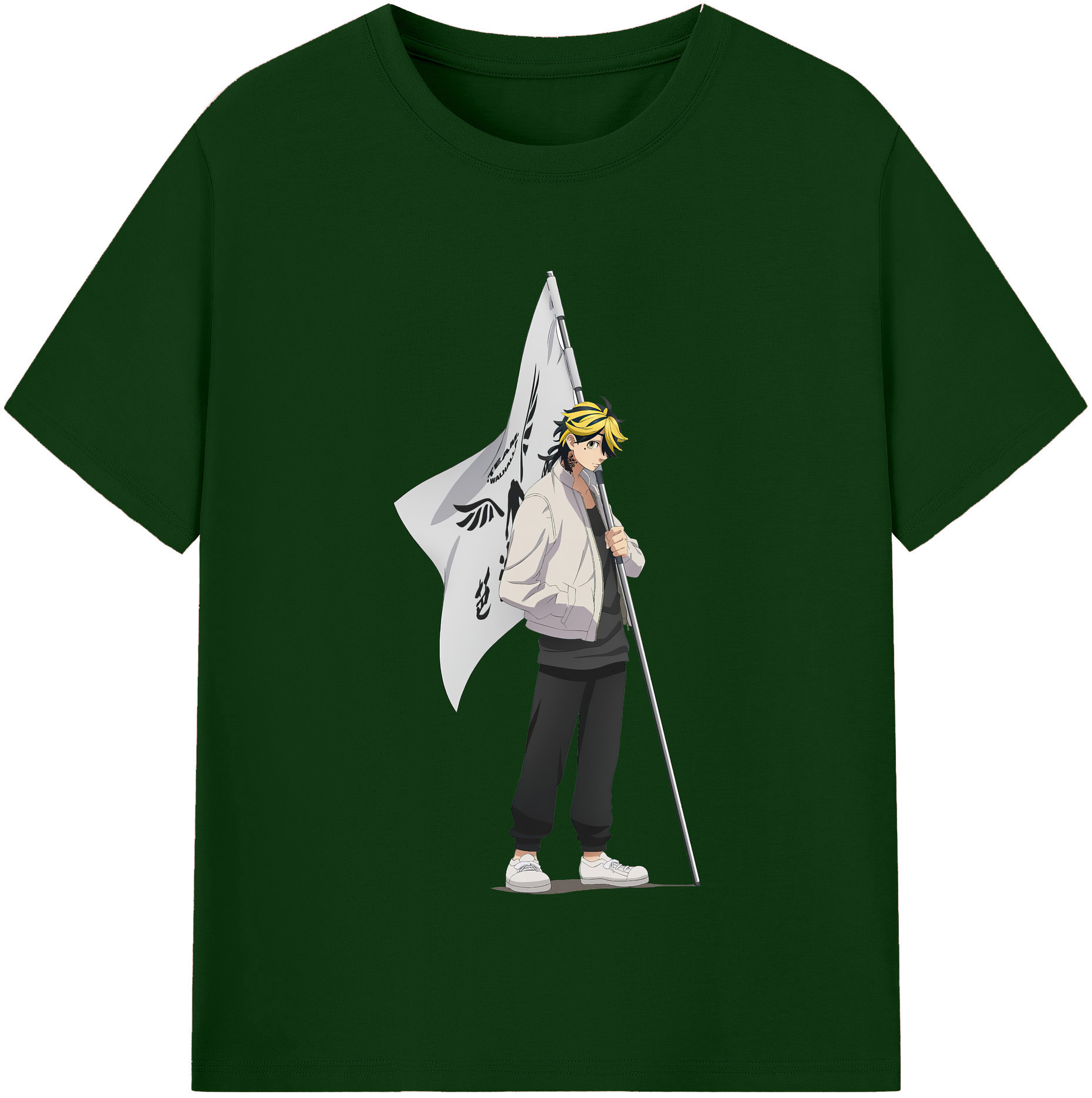 （画像用） 東京リベンジャーズ Tokyo Revengers 綿100％半袖Tシャツ（フロントプリント）